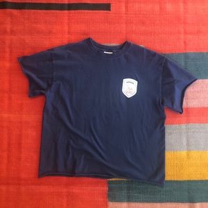 Cropped Addidas 2004 Olympics Shirt